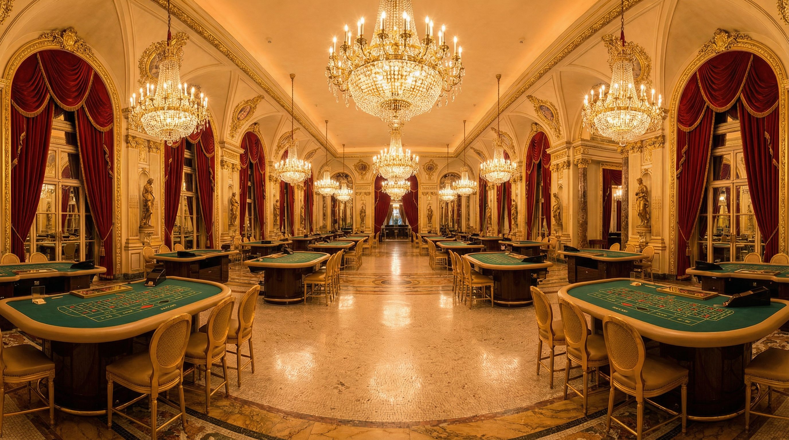 开元棋牌 - 奢华赌场全景内饰